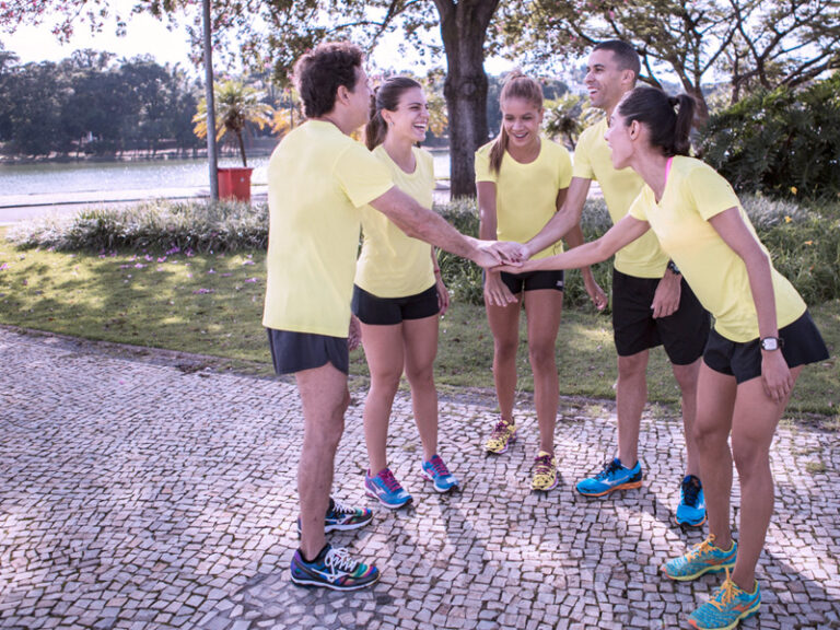 grupo de corrida
